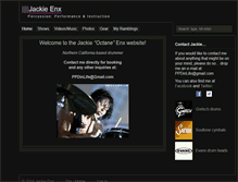 Tablet Screenshot of jackieenx.com